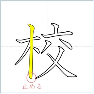 漢字の成り立ち 校 漢字の成り立ち博士